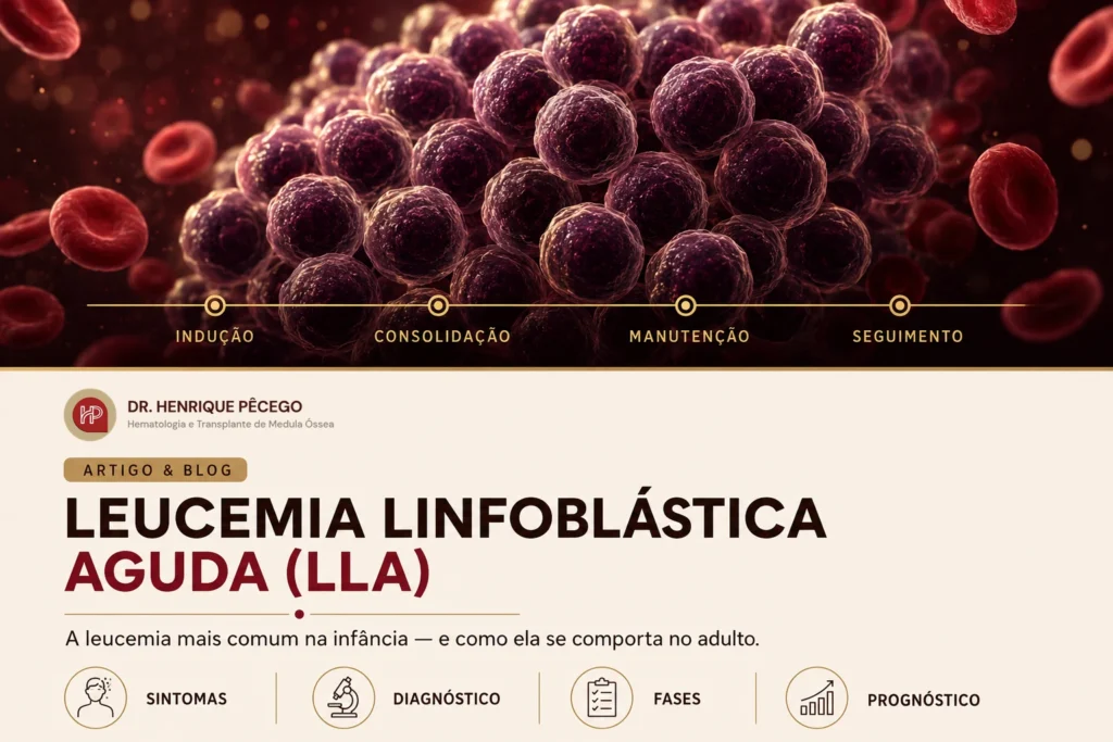 Leucemia linfoblástica aguda (LLA): o que é, sintomas, diagnóstico e tratamento