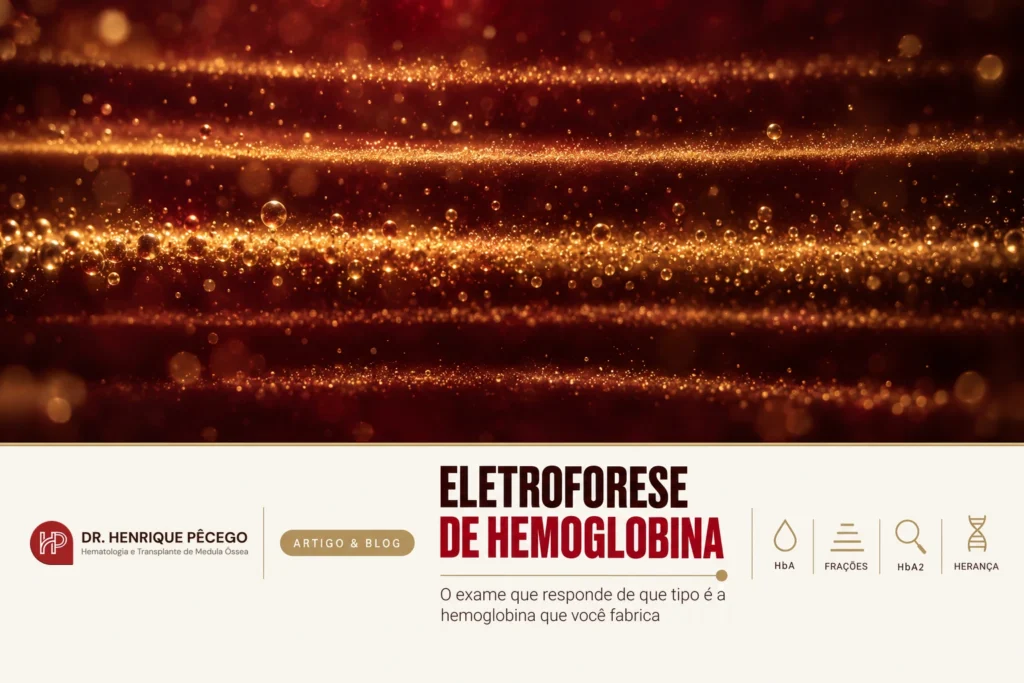 Eletroforese de hemoglobina: o que o exame mostra